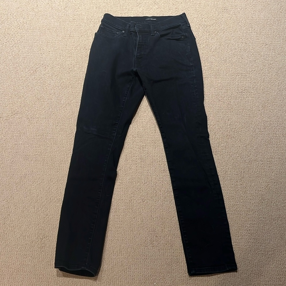 Men’s Black Jeans Lucky W30 L32 Athletic Slim Fit